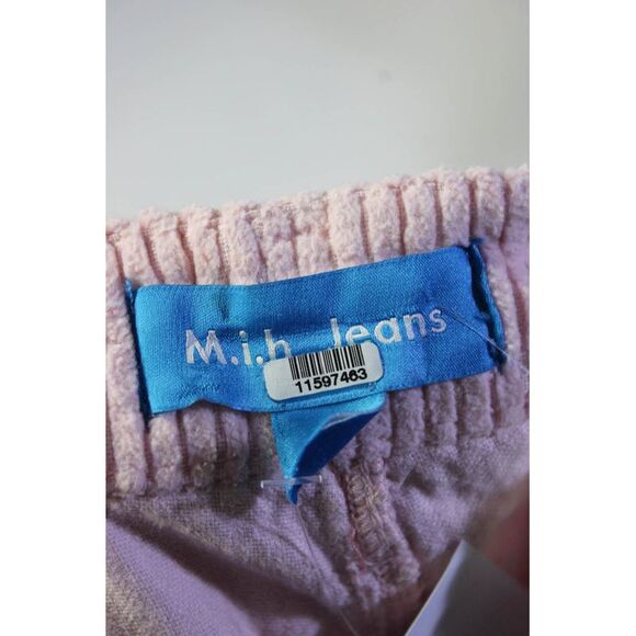 M.i.h. Jeans Womens Daily Crop Cord Jeans Pink Size 10 11597463 - Picture 4 of 6